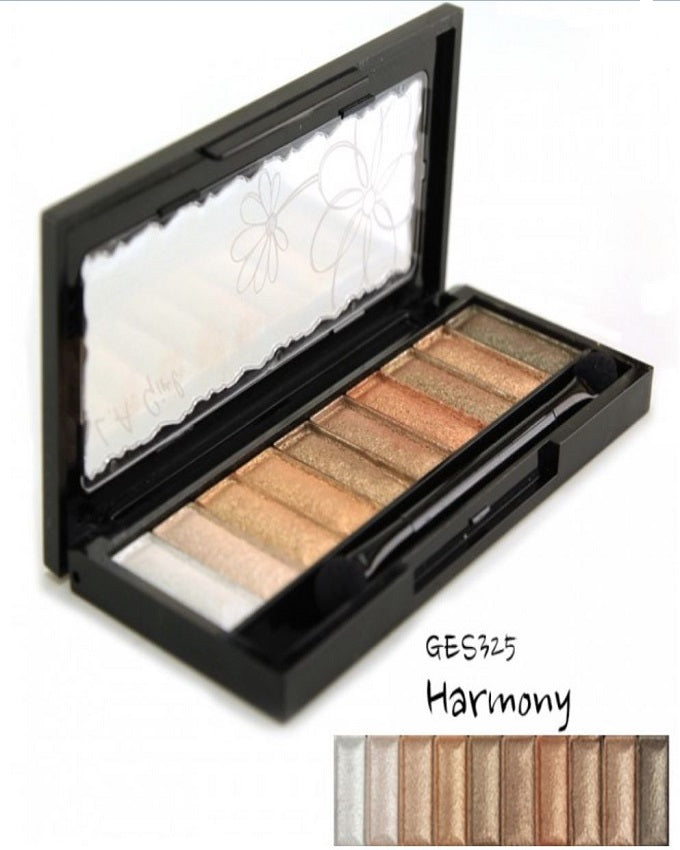 LA Girl 10 Color Eyeshadow Palette - Harmony