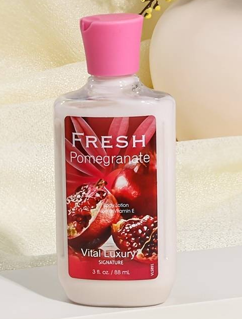 Vital Luxury - Fresh Pomegranate 3oz lotion