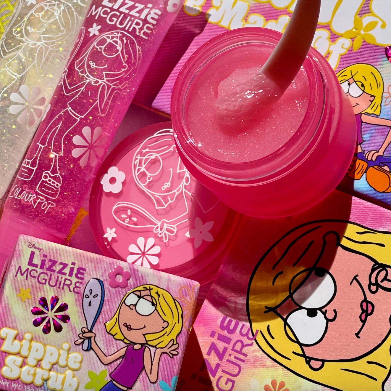 Colourpop Lizzie McGuire Collection Lippie Scrub in "Bubblegum Pop"