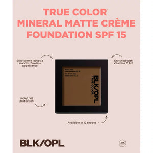 Black Opal true Color Mineral Matte Crème Powder Foundation SPF 15 - rich Caramel
