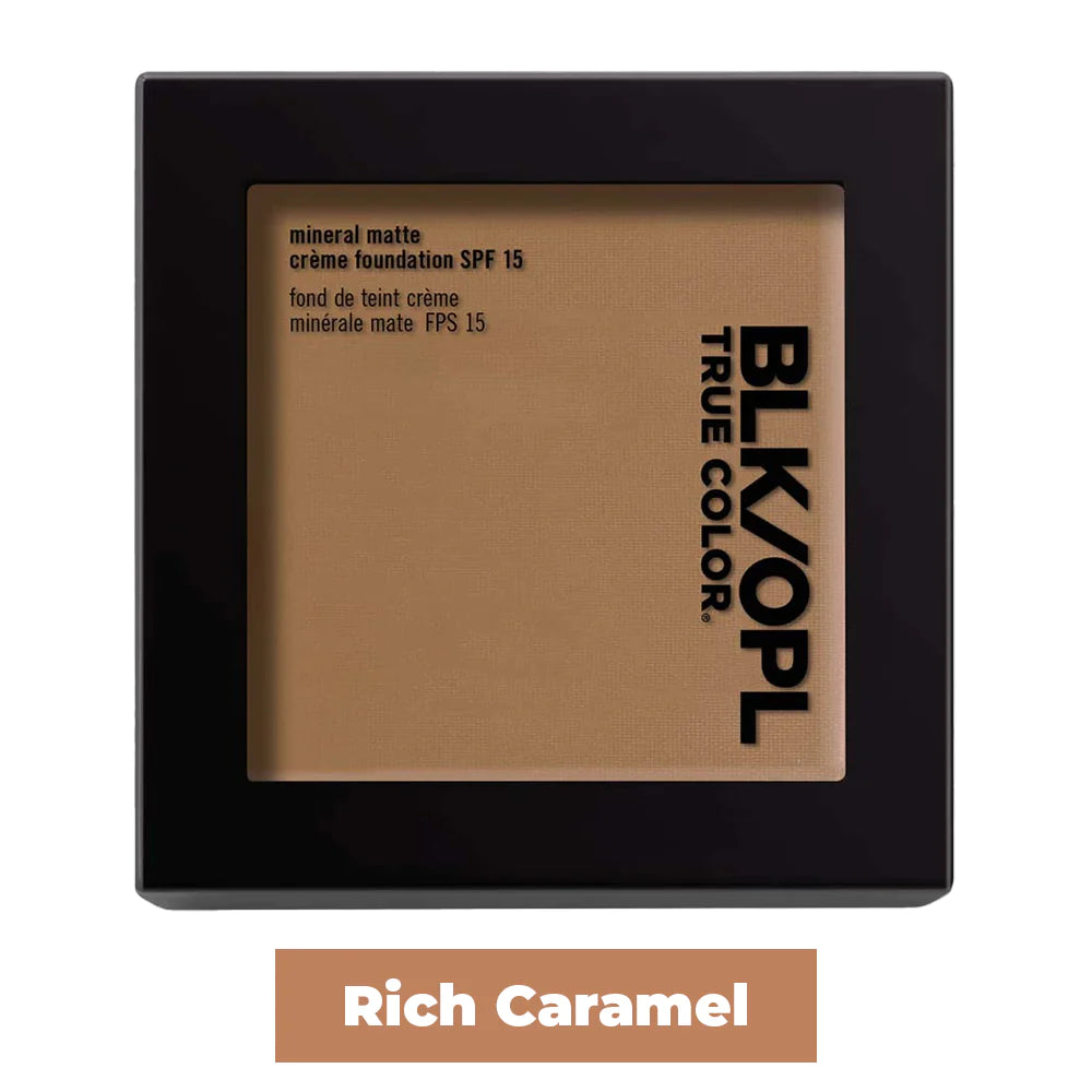 Black Opal true Color Mineral Matte Crème Powder Foundation SPF 15 - rich Caramel