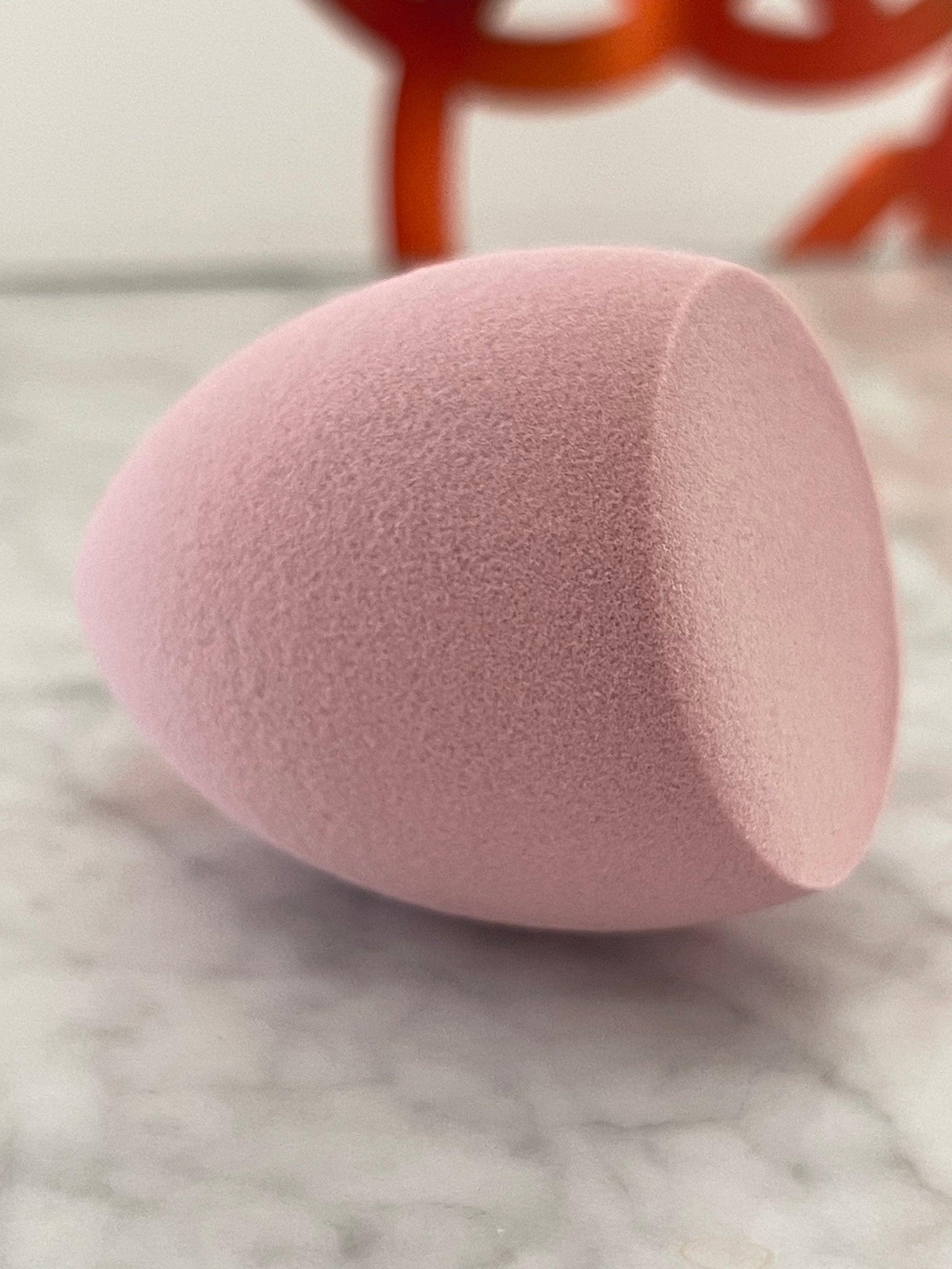 Pink Potion bevel shaped makeup sponge - Dusty Pink