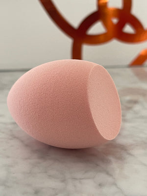 Pink Potion bevel shaped makeup sponge - Peach