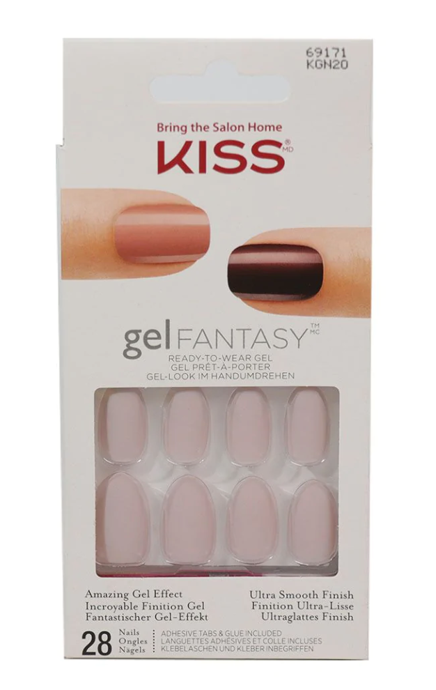 Kiss Gel Fantasy Nails medium Length 28 pcs KGN20