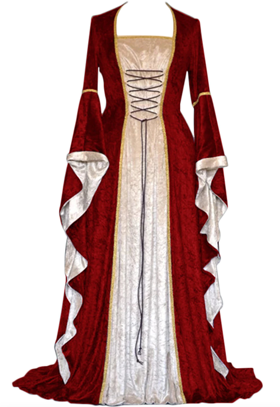 15th century Dress - Maroon costume