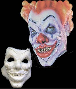 Woochie - Evil Clown Foam Prosthetic
