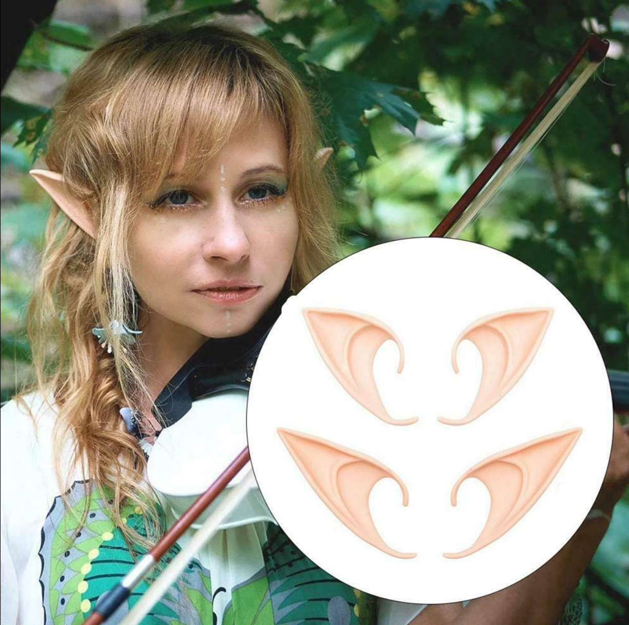 elf / pixie cosplay latex appliance ears