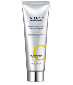 Missha Vita C Plus Ascorbic Acid Clear Complexion Foaming Cleanser 120ml