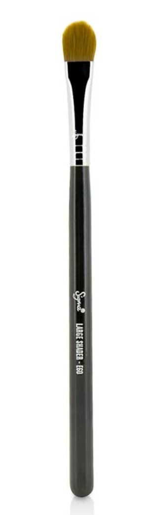 Sigma Beauty - E60 LARGE SHADER BRUSH - BLACK/CHROME