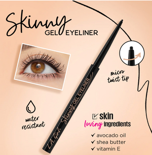 LA GIRL - Skinny gel eye liner silky black