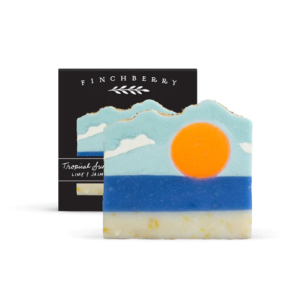Finchberry soap - Tropical Sunshine - Handcrafted Vegan Soap