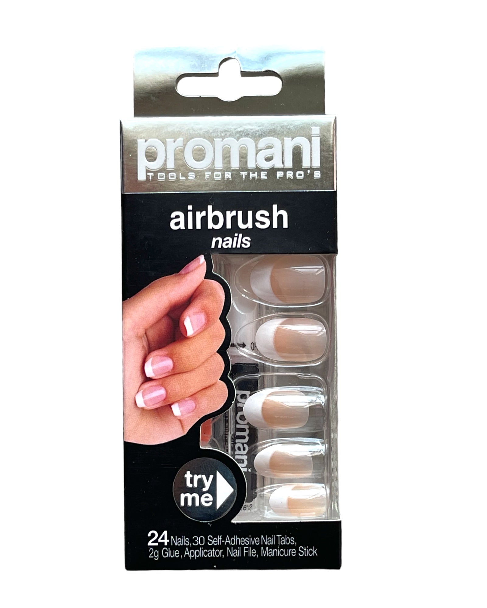 Promani - French Nail kit Oval PR-5025 Pink