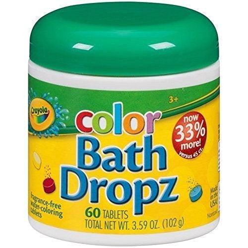 Crayola bath dropz