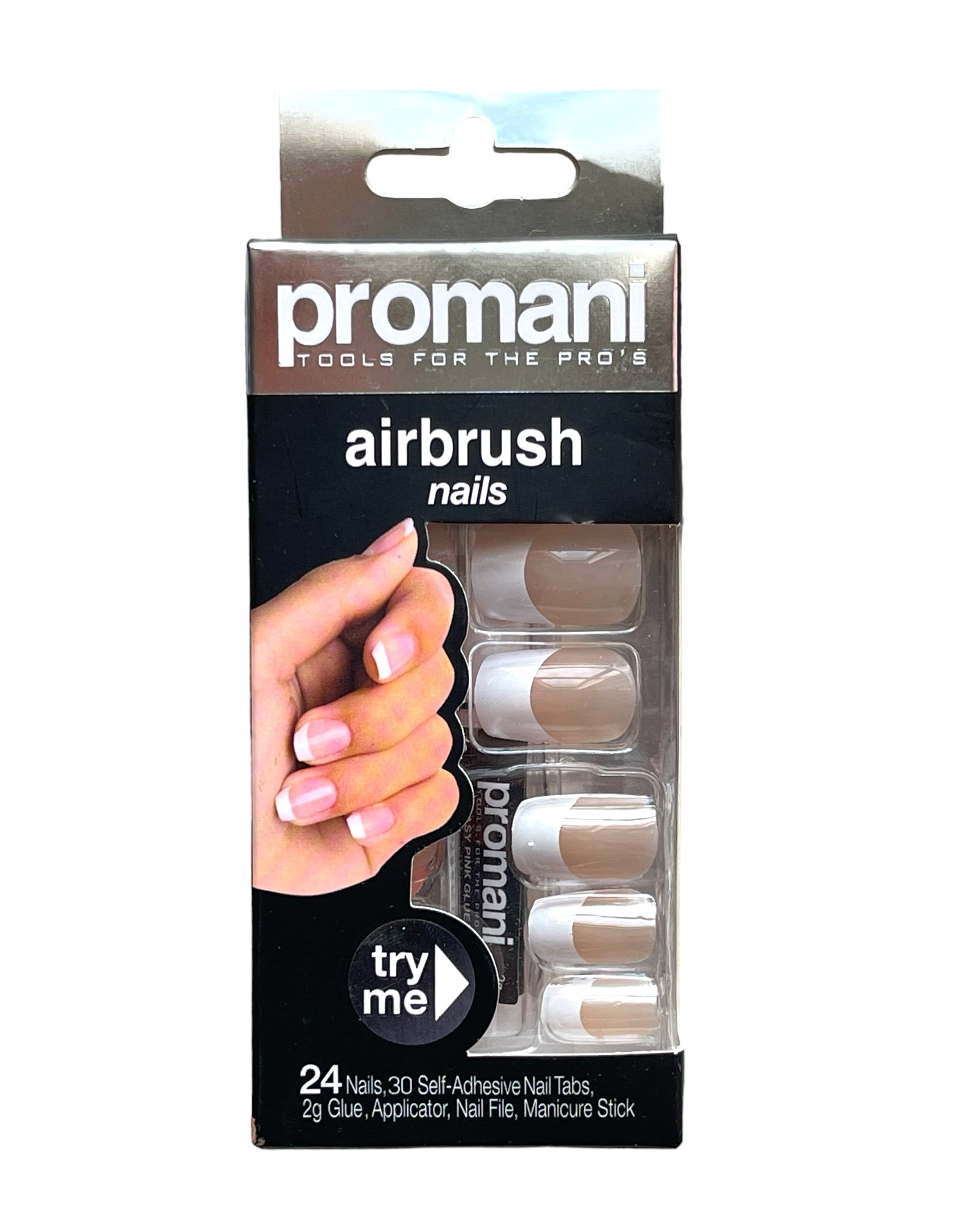 Promani - French Nail kit Big size PR-5004 Peach