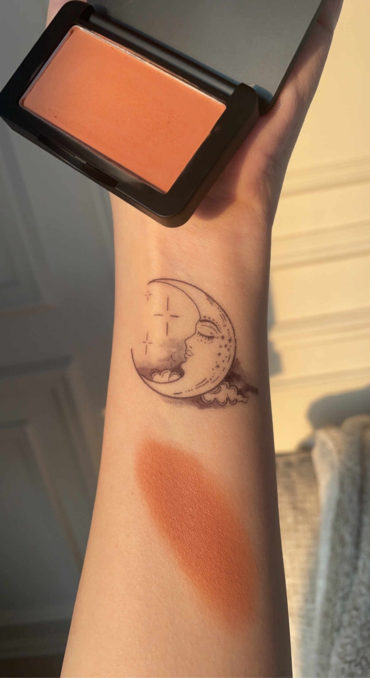 Temporary Body Tattoo - Celestial Sun & Moon 01