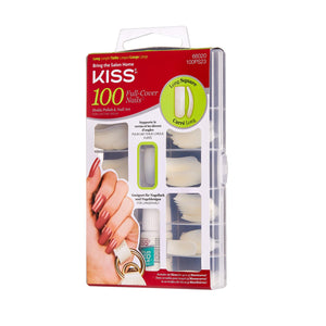 Kiss 100 Full Cover Nails Long Square