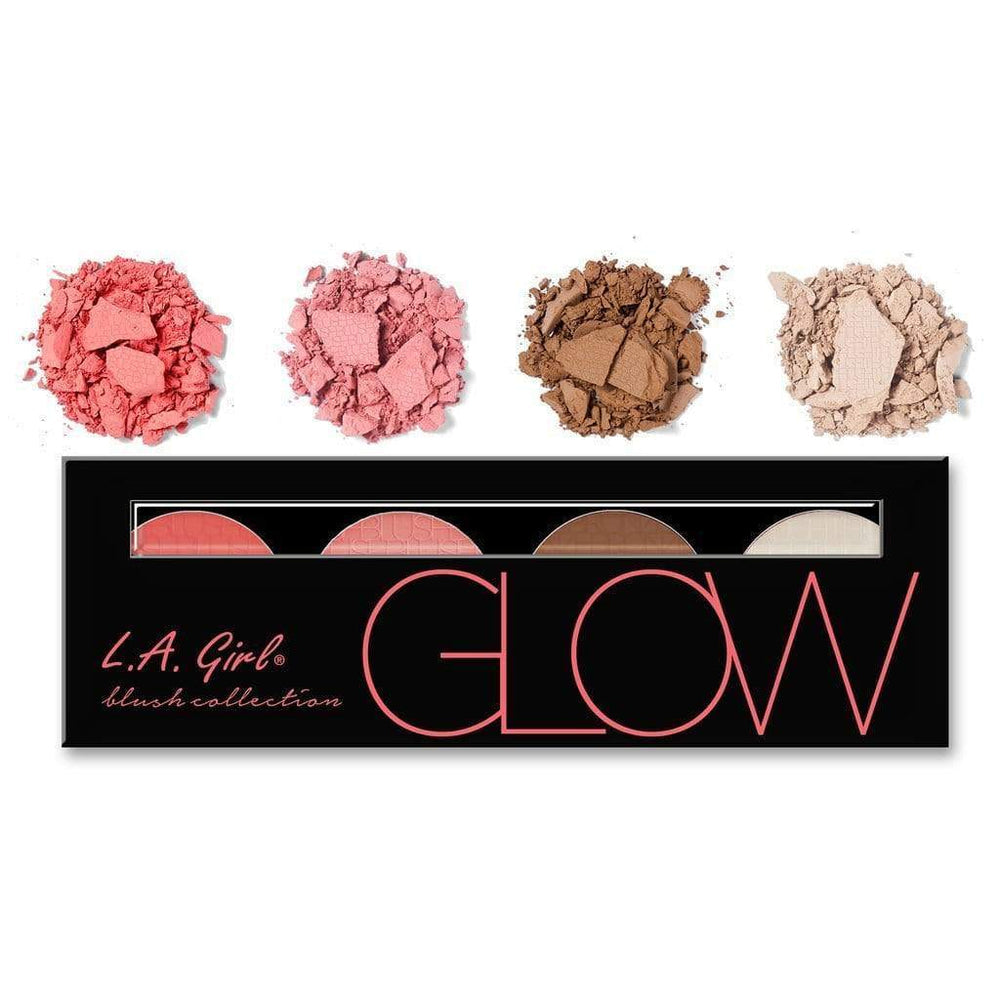 LA GIRL BEAUTY BRICK BLUSH PALETTE - GLOW