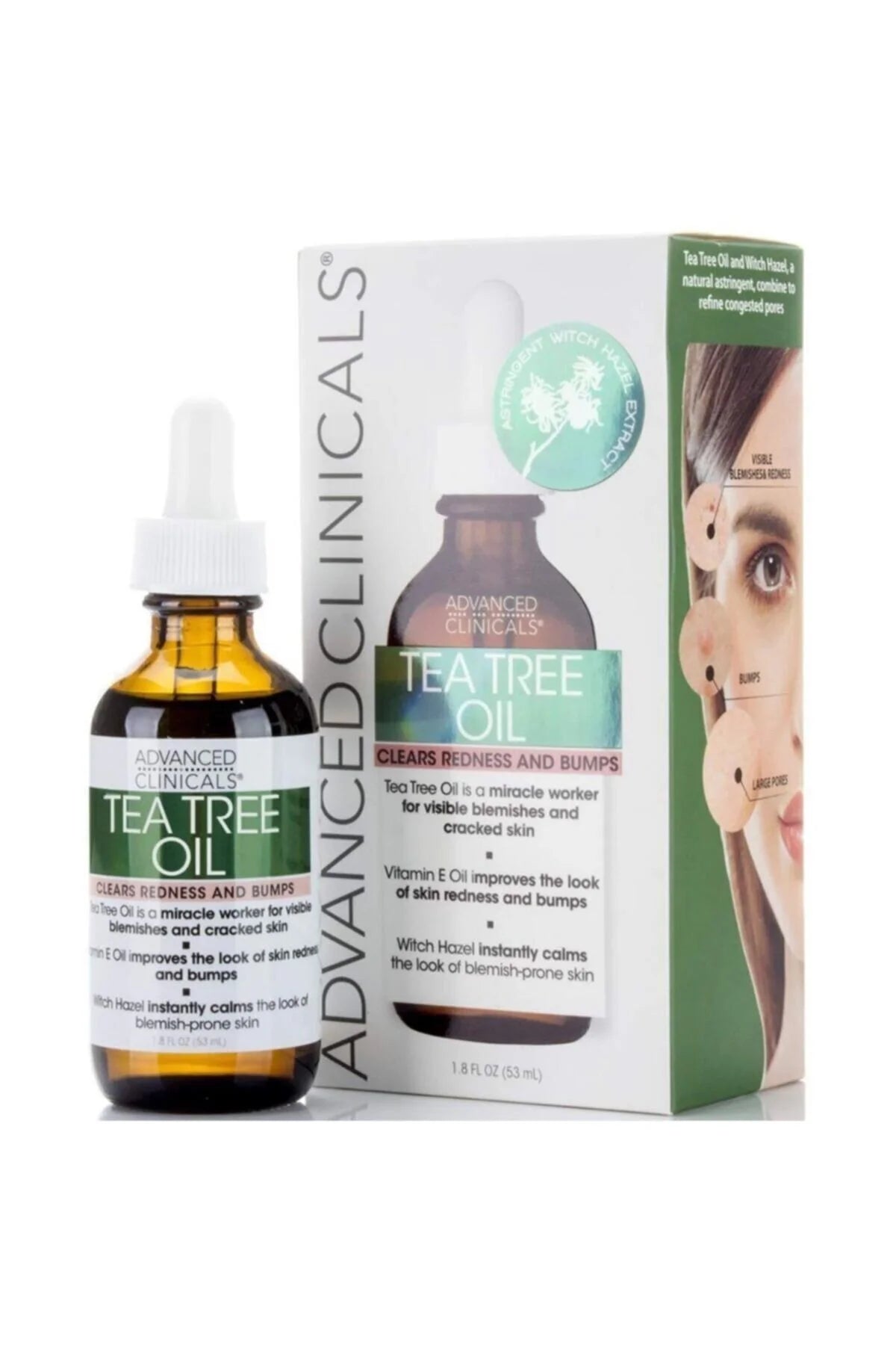 Advanced Clinicals ,Tea Tree Oil Face Serum (53 ml