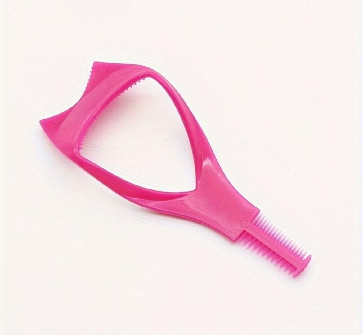 Eyelash Brush Curler Mascara Guard- 3 in 1 Applicator Tool