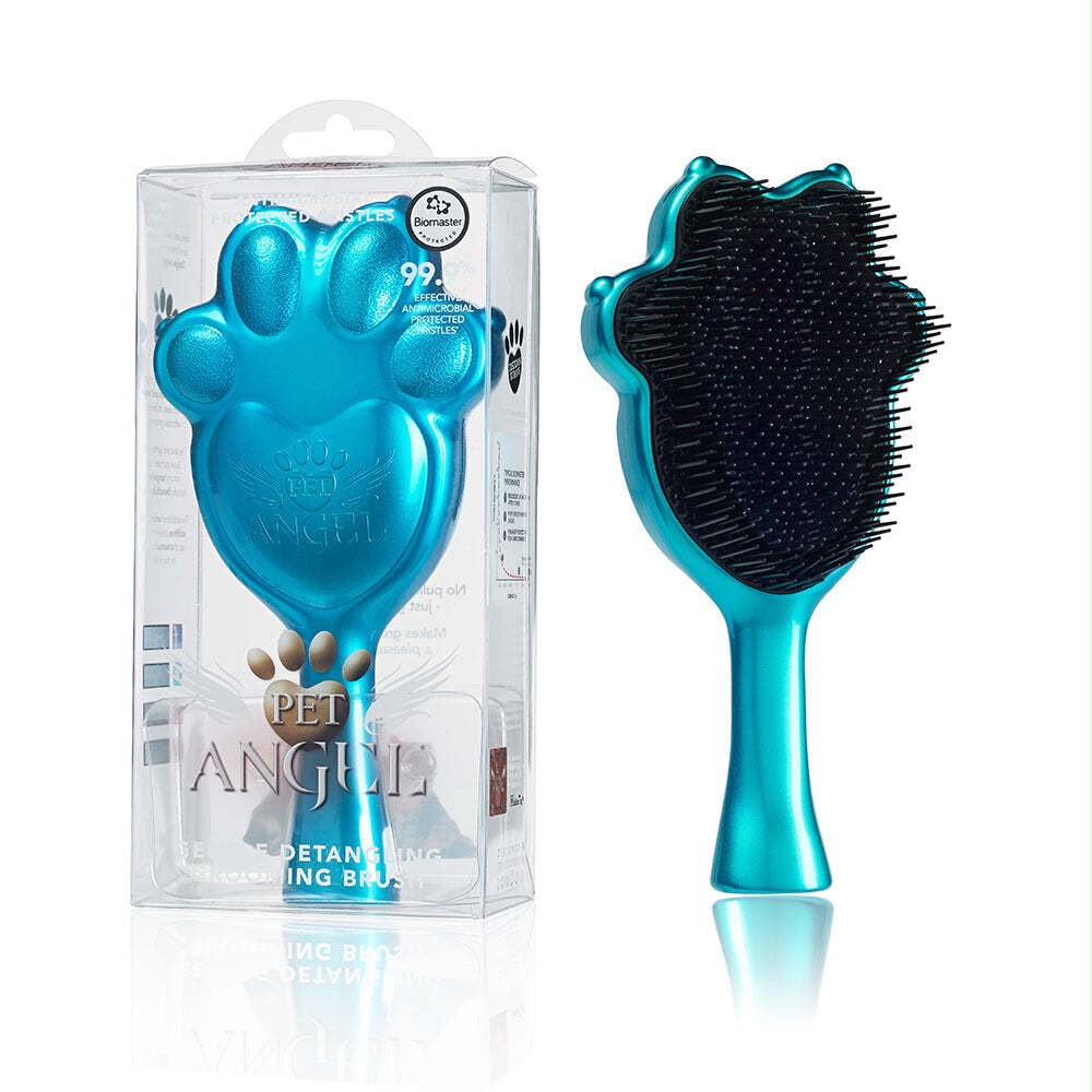 Pet Angel - Detangling pet brush - Turquoise