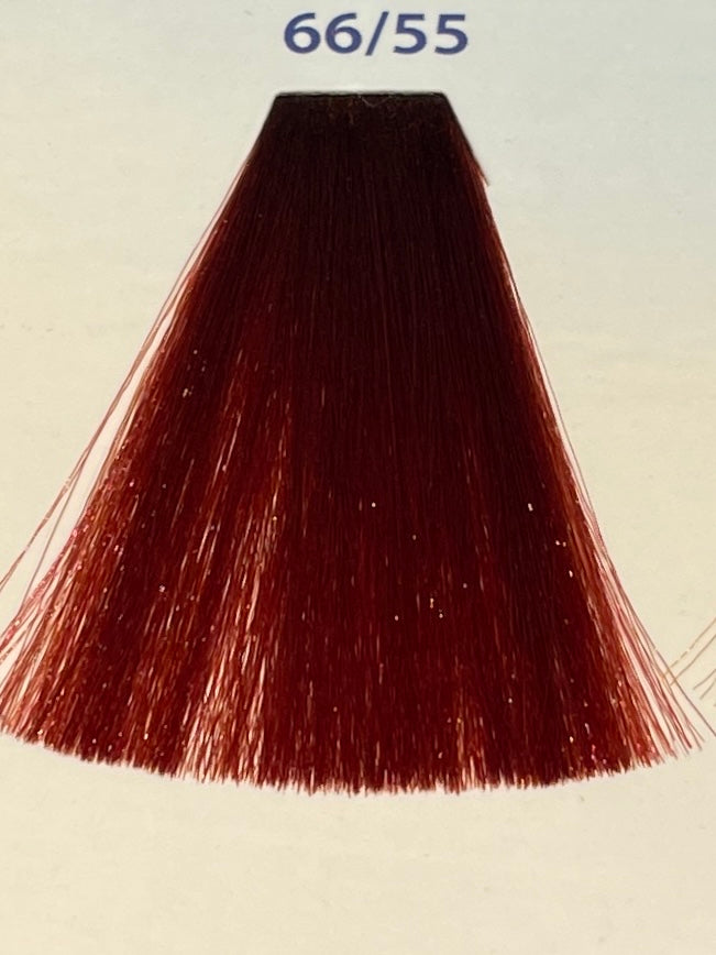 Lisap Milano Easy Absolute 3 Color - 66/55 Deep red أحمر لامع