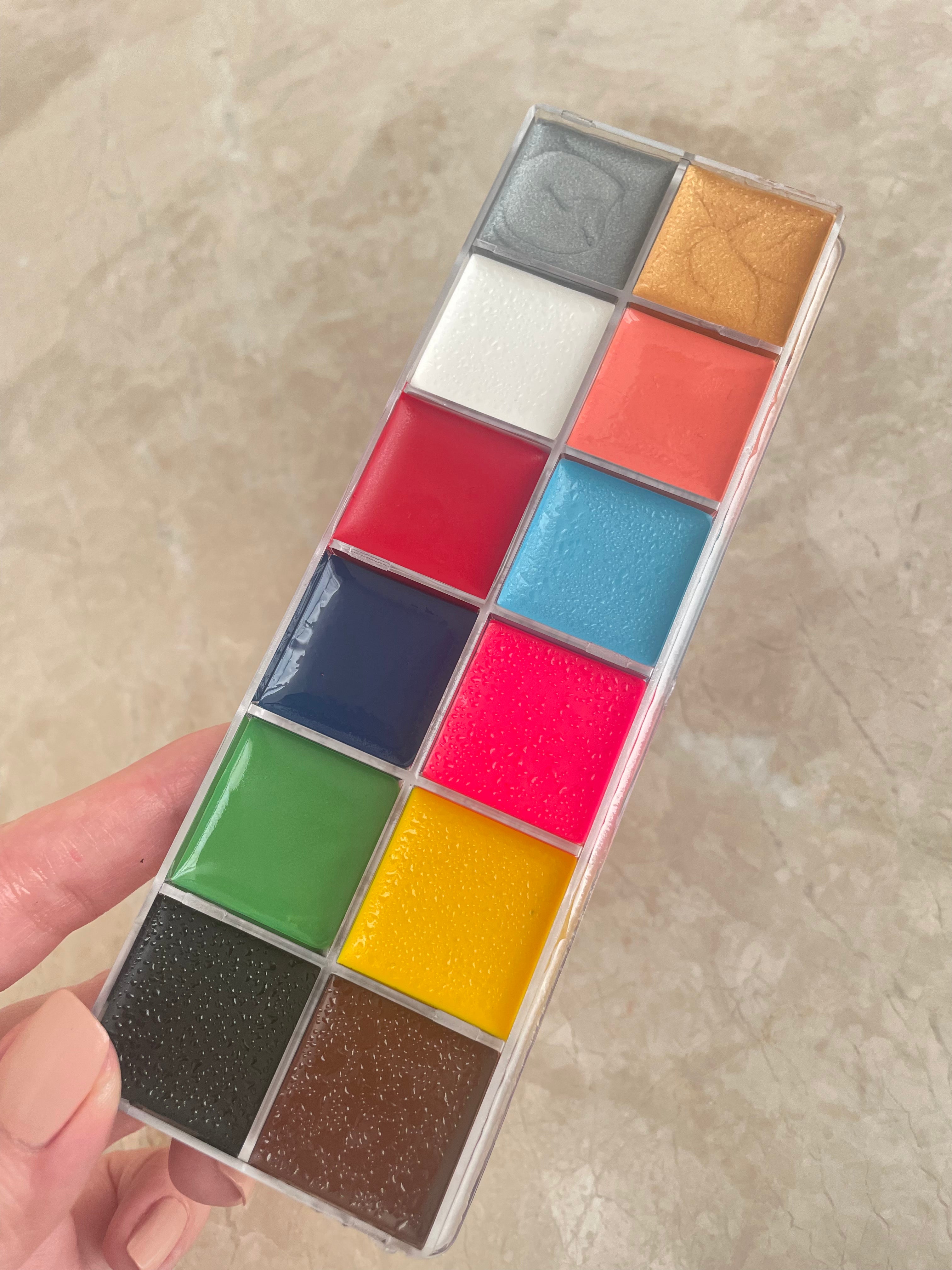 Stage Ready - 12 color face and body paint