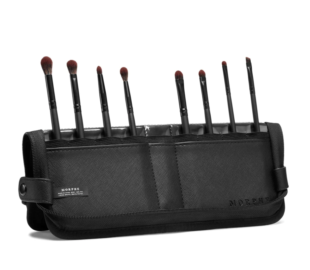 Morphe - Mua Portfolio 8 Piece Eye Brush Set + Case