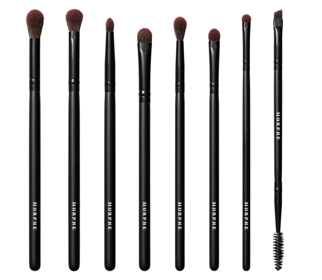 Morphe - Mua Portfolio 8 Piece Eye Brush Set + Case