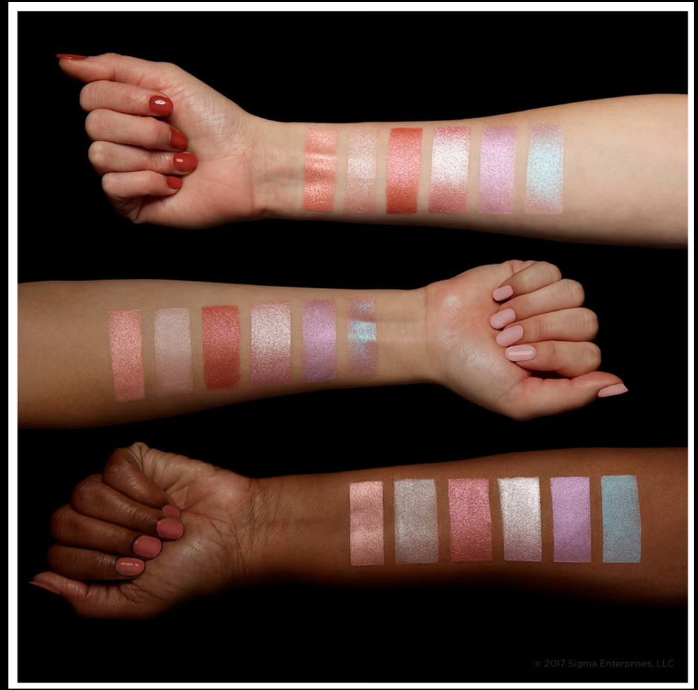 Sigma Beauty Chroma Glow Shimmer + Highlight Palette