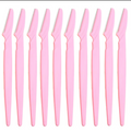 Eyebrow Razor / Blade 10 pcs Pink
