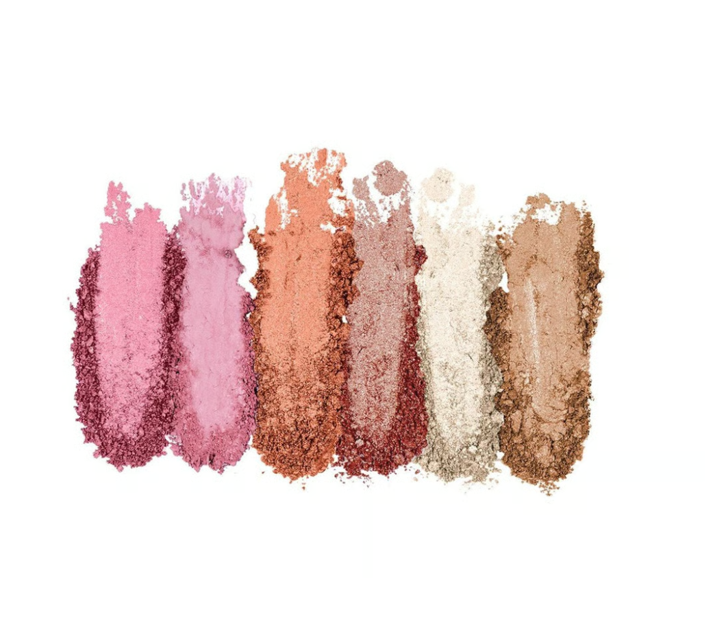 LA Colors - So Cheeky Blush and Highlight Palette - C 30461 Pink and Playful