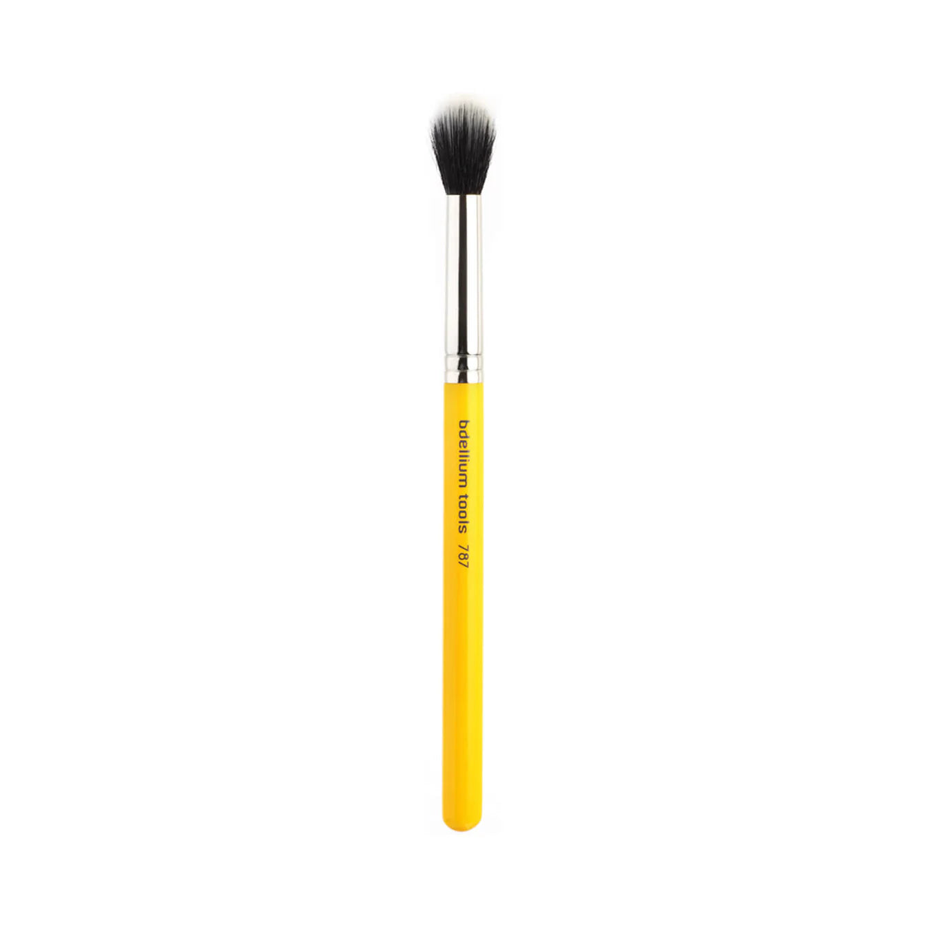 BDellium Tools - Studio Line - 787 Duet Fiber Large Tapered Blending Brush - Yellow