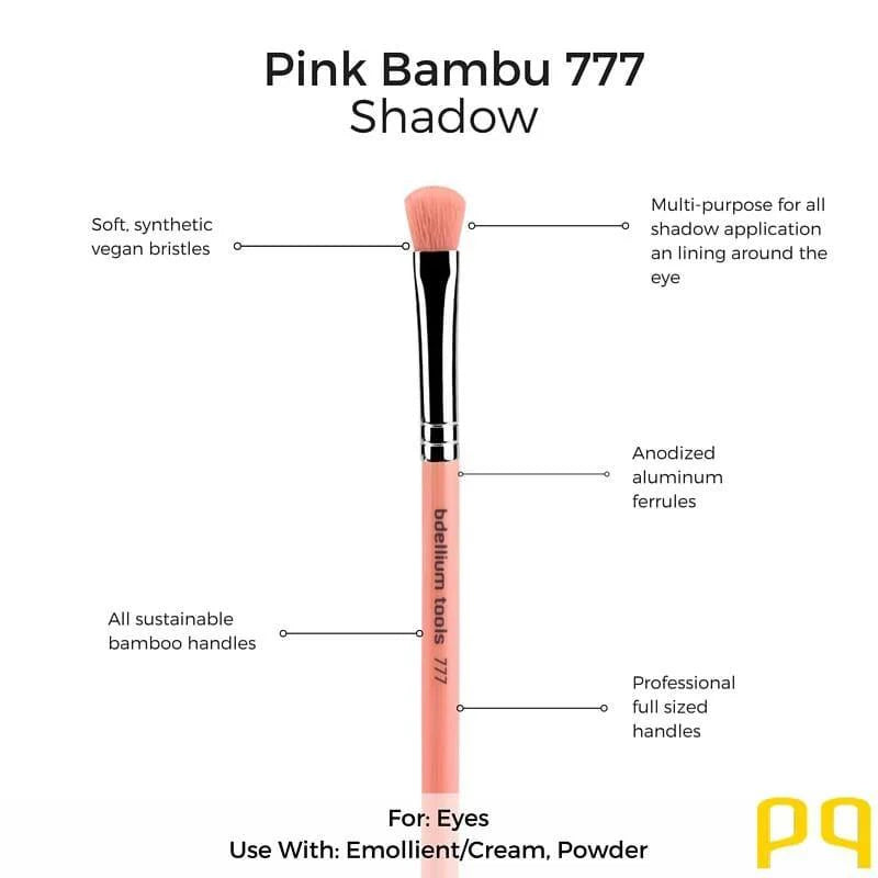 Bdellium Tools Pink Bamboo 777