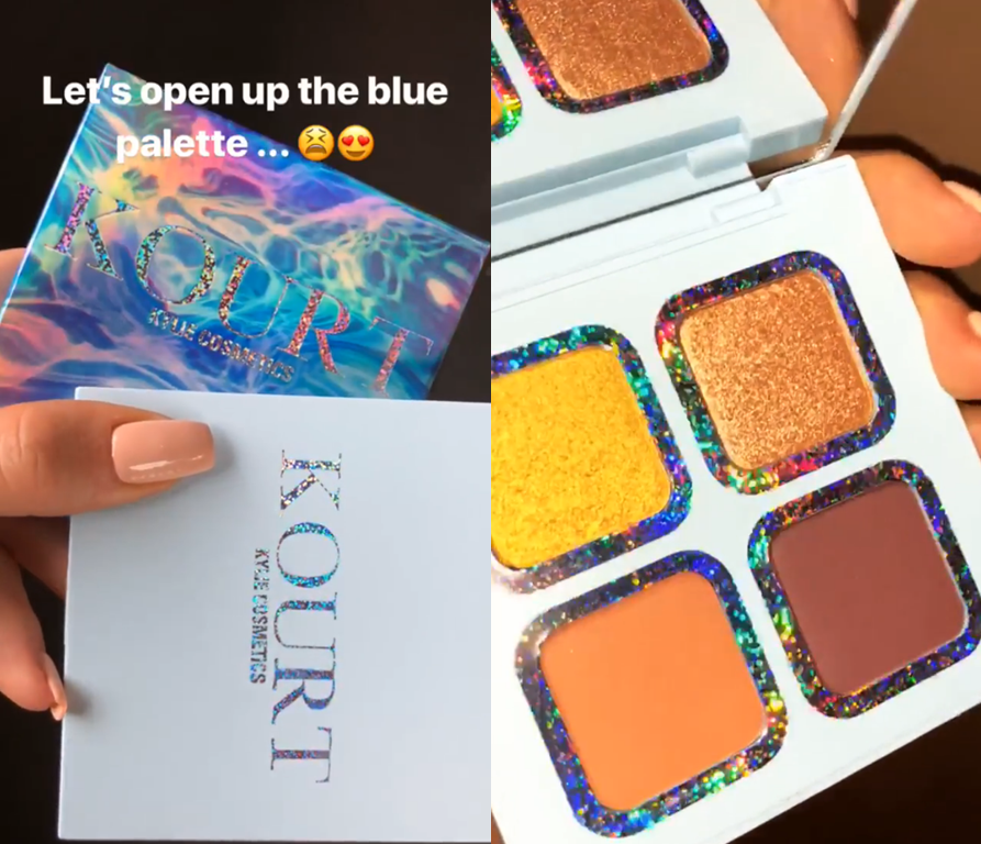 Kylie Cosmetics - Kourt Collection - Blue palette