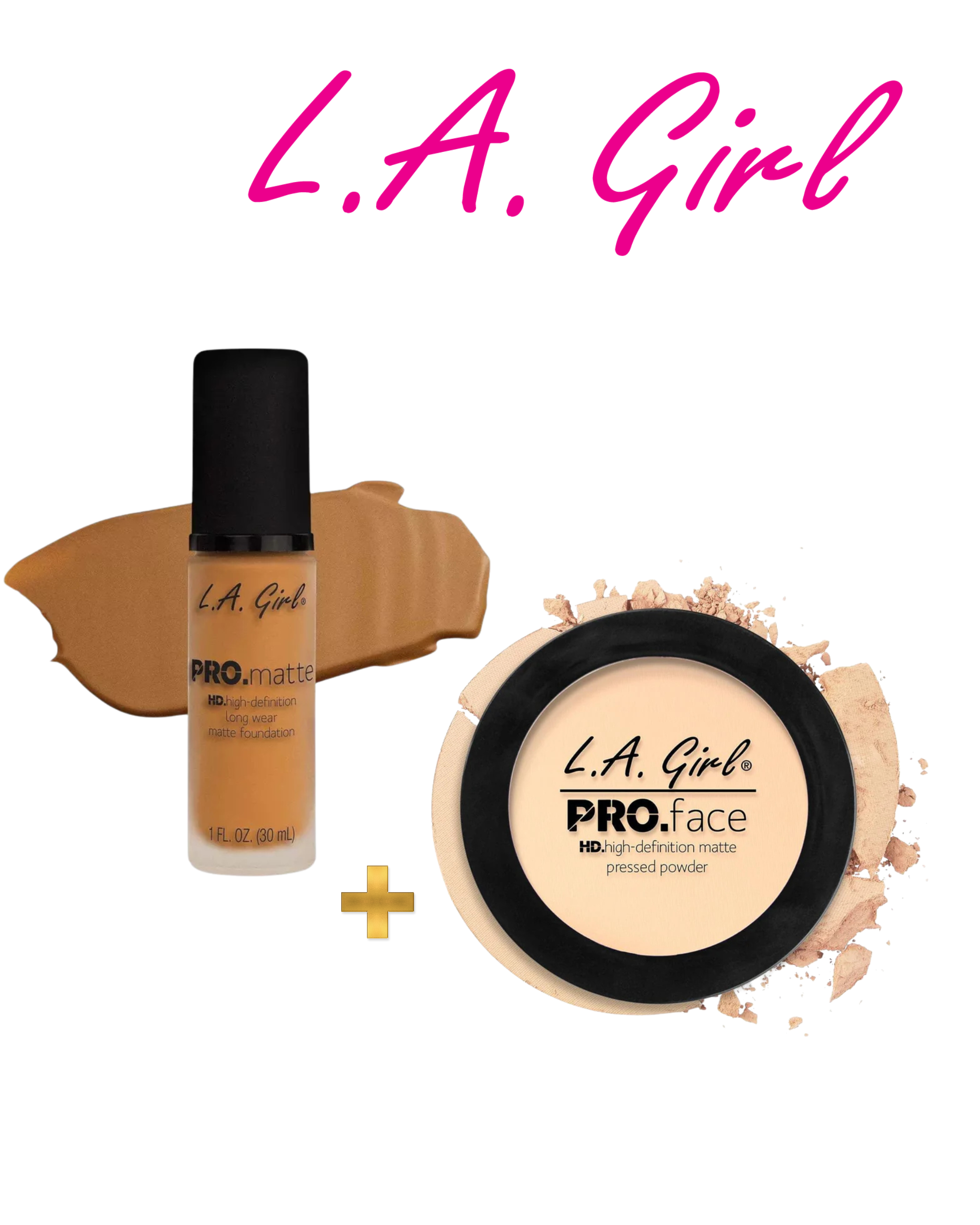 LA Girl Matte foundation Bundle offer