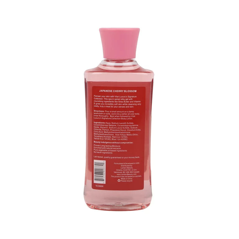 Vital Luxury Signature - 10 Oz Shower Gel -Japanese Cherry Blossom