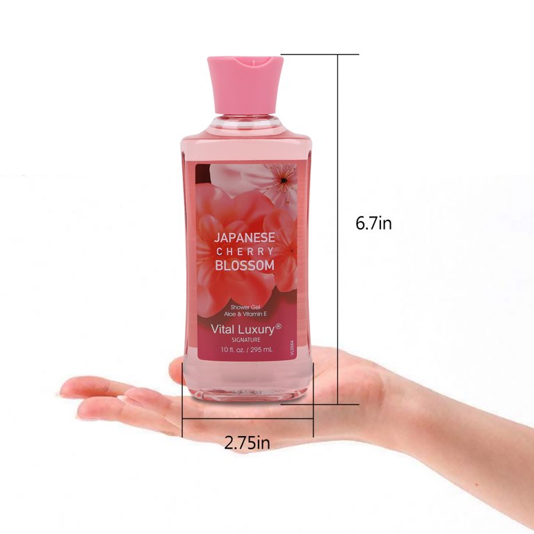 Vital Luxury Signature - 10 Oz Shower Gel -Japanese Cherry Blossom