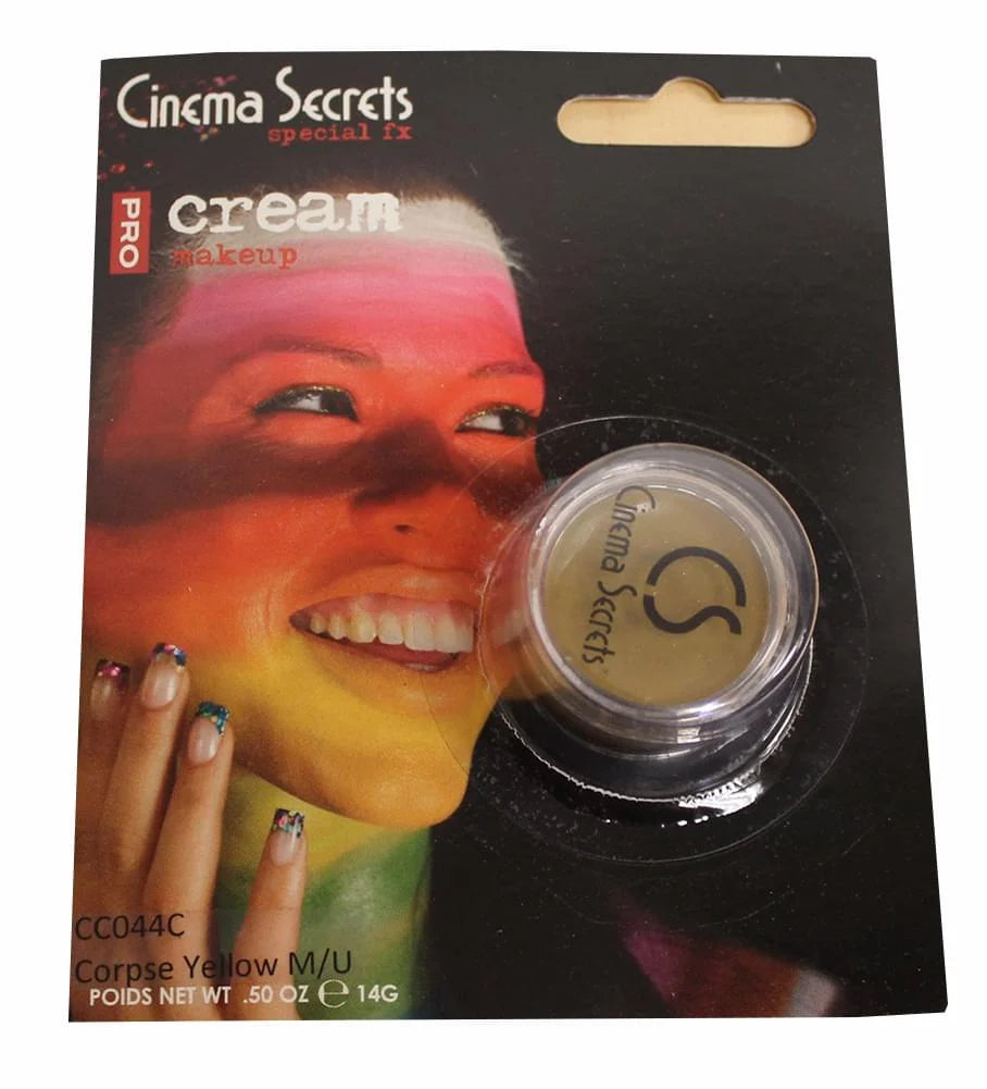 Whoochie by Cinema Secrets - Corpse Yellow cream makeup