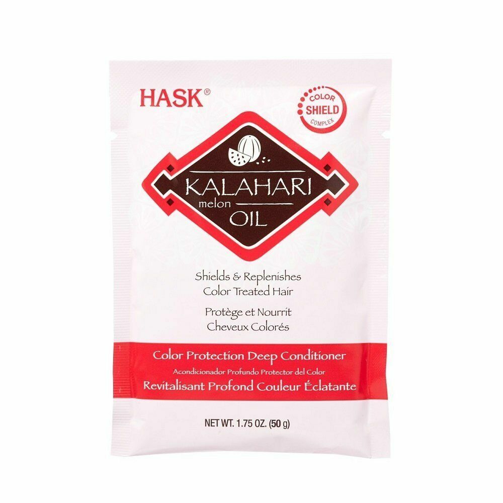 HASK Kalahari Melon Oil Color Protect Deep Conditioner Packet 50ml