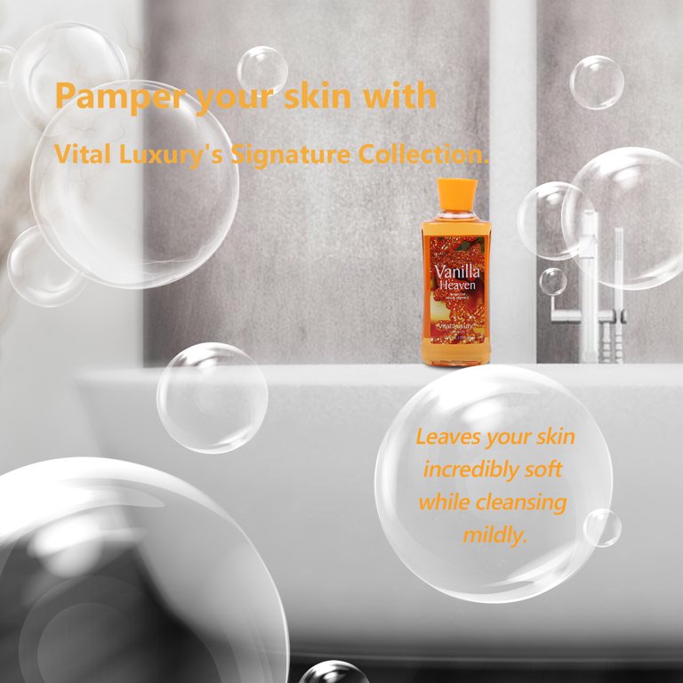 Vital Luxury Signature-10oz Shower Gel - Vanilla Heaven