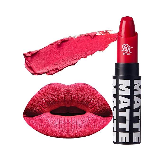 RK By Kiss Matte Lipstick - Red Mangrove