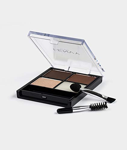 Kiss Beautiful Brow Kit - Dark Brown