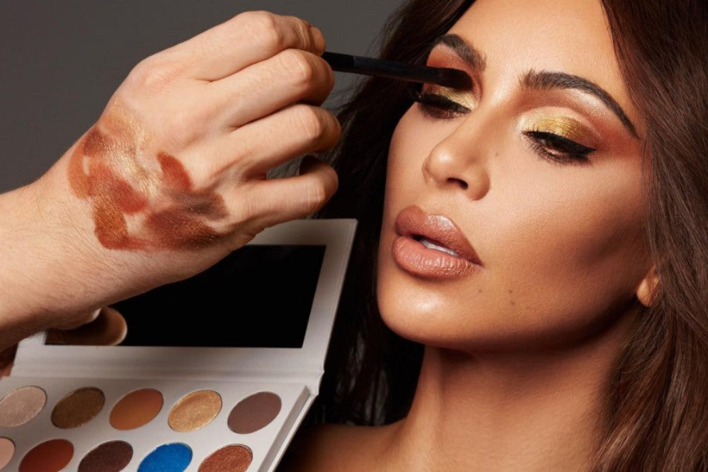 KKW X Mario eyeshadow palette