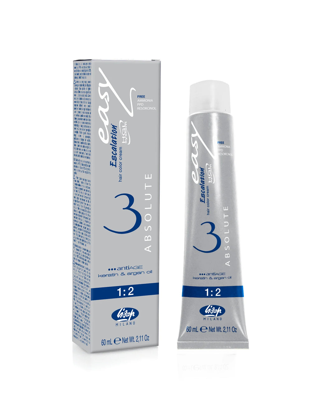 Lisap Easy Absolute Tone Hair Color Cream - 00/80 Intense Violet Mixtone لؤلؤي