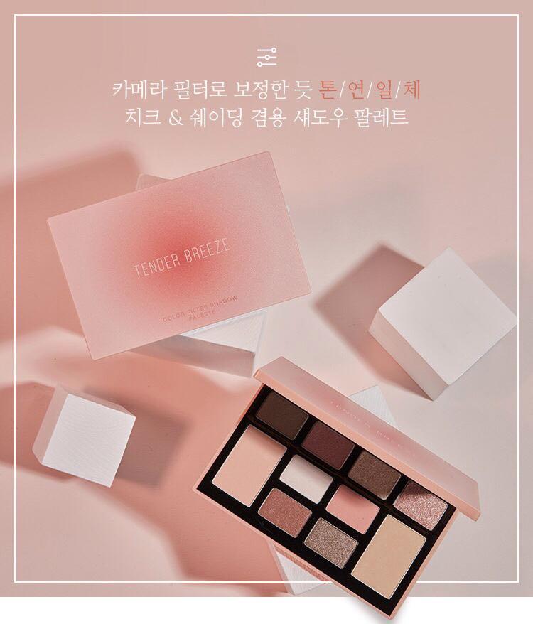 Missha Color Filter Shadow Palette - Tender Breeze
