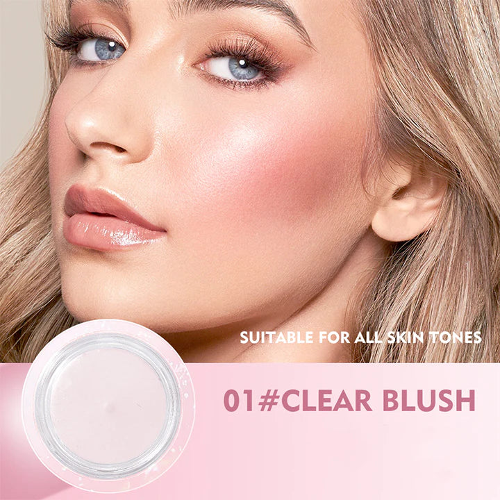 Pudaier - GLASSY SKIN BLUSH - TEMPERATURE CHANGE NATURAL PINK BLUSH