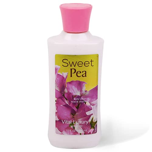 Vital Luxury Signature-10oz Body lotion - Sweet Pea