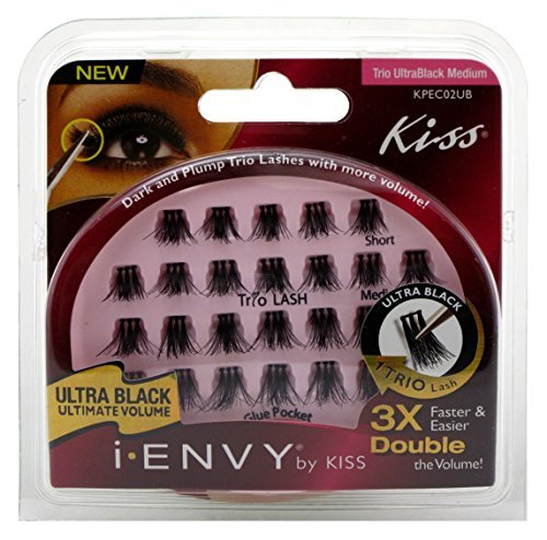 Kiss I Envy Trio Ultra Black Medium