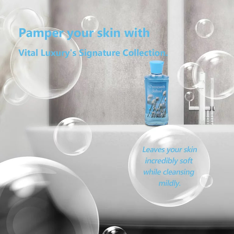 Vital Luxury Signature-10oz Shower Gel - Passionate island