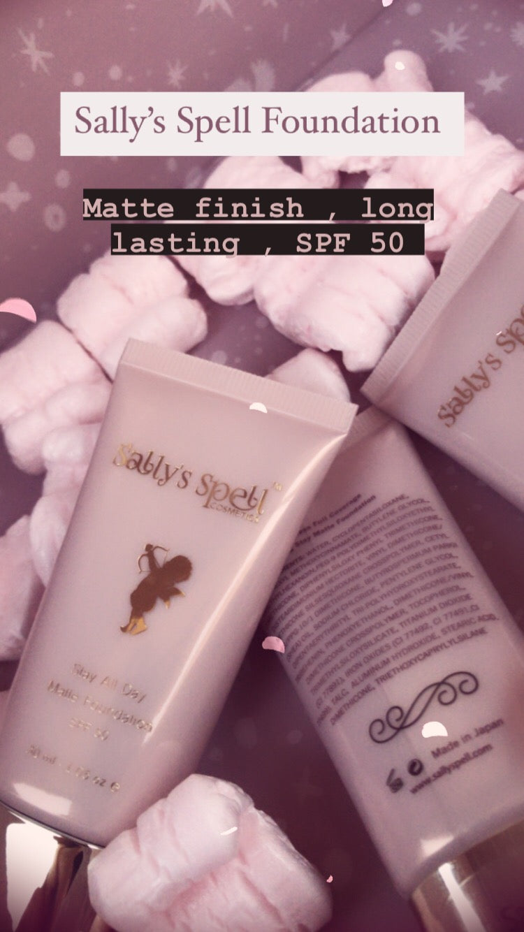 Sally's Spell Long Lasting Matte foundation